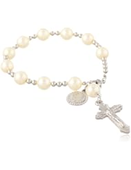 The Vatican Library Collection "Vatican Color Basics" Crucifix Bracelet, 5"