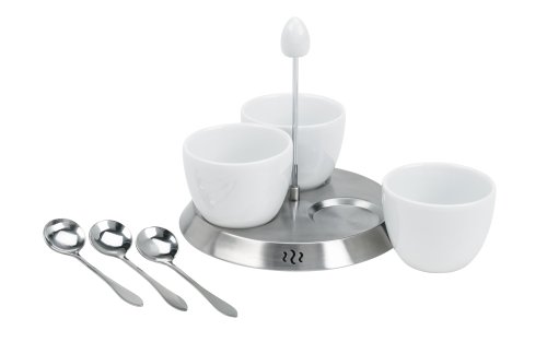 Trudeau Bianca 7 Piece Fondue Condiment Set