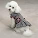 Pet Supplies : Medium Classic Glen Plaid Dog Dress