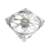 Coolermaster Fan R4-L4S-10Ab-Gp 140Mm Silent Sleeve Bearing Blue Led 1000Rpm Clear
