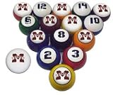 Mississippi State Bulldogs Billiard Ball Set