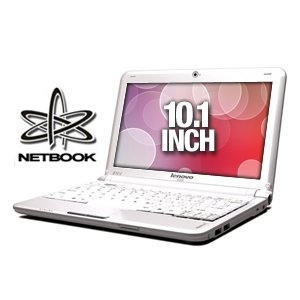 Lenovo S10-2 10.1-Inch White Netbook - 6 Cell Battery (Windows XP Home)