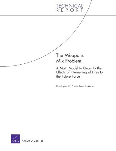 The Weapons Mix Problems: A Math Model to Quantify the Effects of Internetting of Fires to the Objective Future Force (Arroyo Center Technical Report)