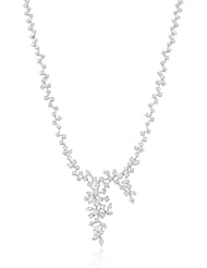Diamond 18k White Gold Necklace