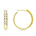 10K Yellow Gold Diamond Earrings