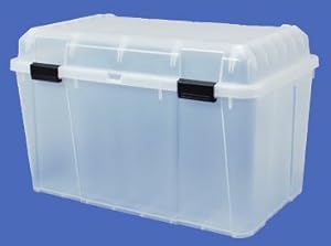clear plastic storage bins on sale this week