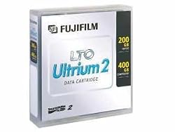 FUJIFILM - LTO Ultrium 2 - 200 GB / 400 GB - bar code labeled - storage media