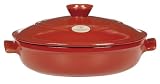 Emile Henry Flame Top 12-Inch Brazier Red