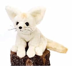 Plush Sitting Fennec Fox 8"