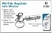 Ezy Dose Pill Fob Keychain with Window