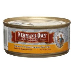 Newman's Own Organics Adult Chicken & Salmon Formula Canned Cat Food