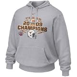 Nike Texas Longhorns Ash 2009 Fiesta Bowl Champions Locker Room Hoody Sweatshirt