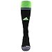 adidas Copa Zone Traxion 4 Soccer Socks (1-Pair), Black/Solar Green/Light Onyx/Onyx, Medium