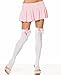 Leg Avenue 6255Q Women's Plus Size Opaque Thigh High Stockings With Satin Bow