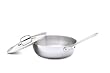 All-Clad Stainless 3-Quart Saucier with Lid and Pour Spouts