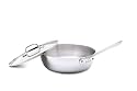 All-Clad Stainless 3-Quart Saucier with Lid and Pour Spouts