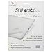 LUVVITT [Silverback Protective Back Skin for iPad Mini and iPad Mini 2 (Updated) - Aluminum Color (with Bonus Screen Protector)