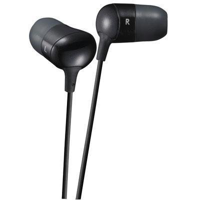 JVC HAFX35B MARSHMALLOW IN-EAR HEADPHONES (BLACK)