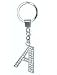 Letter A Keychain (Diamante)