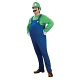 Super Mario Brothers Deluxe Luigi Costume