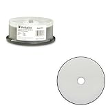 New Verbatim Smartdisk Datalifeplus 97284 Blu-Ray Recordable Media Bd-R Dl 6x 50 Gb 25 Pack Spindle