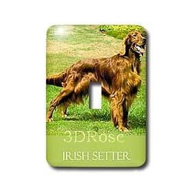 Dogs Irish Setter - Irish Setter - Light Switch Covers - single toggle switch