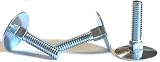 1/4-20 X 1 Elevator Bolts / Steel / Zinc / 600 Pc. Carton