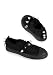 Men'S Canvas Spiked Steel Toe Sneaker