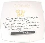 Review Dreamair  / Civil Partnership Gift Two Corsets Square Signature Plate