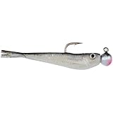 Berkley SCMI2-BS PowerBait Realistix Micro Power Minnow (Pack of 10), Black Shad, 2-Inch