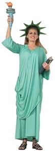 Rubie's Costume Patriotic Collection Adult Statue Of Liberty, Green, One Size Costume