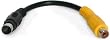 RCA S-Video to Composite RCA Video Converter Adapter Cable Wire