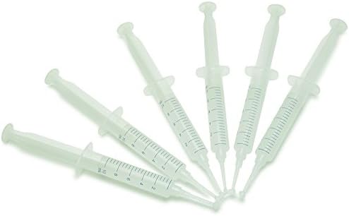 10X 10ml 35% Hydrogen Peroxide Teeth Whitening Gel Syringe Applicator with Syringe Tips Mint Flavor CE approved
