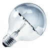 Sylvania 15638 40 WATT Decor Chrome Top Globe Bulb Clear Finish, Single