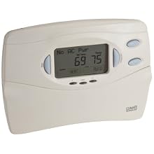 Supco 43058 Digital Multi-Stage Heat Pump Thermostat with With Auto Season Changeover, 45 to 95 Degree F, 20-30 VAC