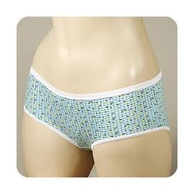 Mamia Lot Of 2 Stretch 100% Cotton Hipster Bikini Boyshort Panty