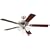 Westinghouse 7867865 Vintage 52 Inch Ceiling Fan, Brushed Nickel Finish