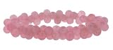 Peanut Style Crystal Bracelet - Moss Quartz