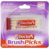 The Doctor's Brushpicks Toothpicks 60 Pick's