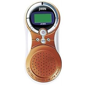 Buy PLL Digital Tuning AM FM Pocket Radio and Alarm Clock with Built-In Hi-Fi Speakers - Orange by jWIN now!