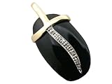 Onyx Steadfast Faith Pendant, 14k Gold