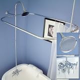 Clawfoot Tub Shower Conversion Kit - 54