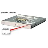 Compaq 24x Slim IDE / EIDE CD-ROM Drive w/o Cable (Internal/Opal) Curved Bezel - Refurbished - CRN-8241B