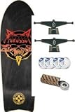 Black Label Grosso Fang Tail Skateboard - 10.0 w/Thunders & Spitfires