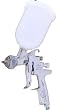 Iwata Air Gunsa HVLP Spray Gun with a 1.8mm Set-Up and 600ml (20 oz) Plastic Cup Compatible with Waterborne Coatings