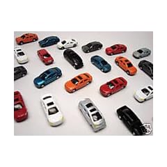 25 Modellautos passend zu H0