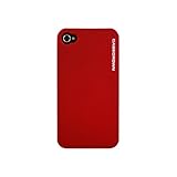 CaseCrown Apple iPhone 4 4G Polycarbonate Snap Case - Red (Fits AT&T and Ve ....