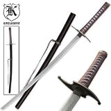Twisted Steel Katana Brown Handle