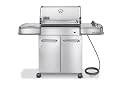 Weber 3880001 Genesis S-320 Natural Gas Grill, Stainless Steel