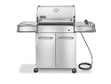 Weber 3880001 Genesis S-320 Natural Gas Grill, Stainless Steel